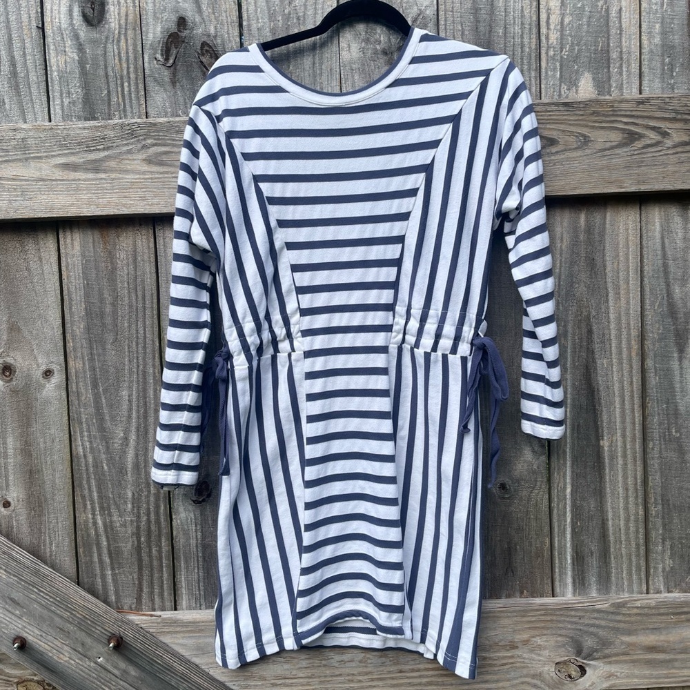 Parker Nautical Striped sweatshirt weight dress size S
